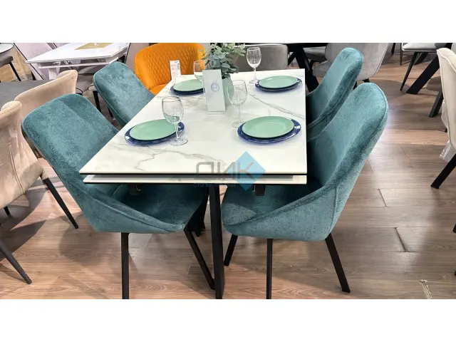 Стул 246 поворотный AM8 серо-зеленый 4