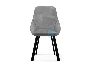 Стул 246 поворотный AM14 серый