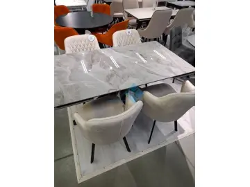 Стул 245 поворотный C103 крем/белые