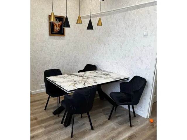 Стул 245 поворотный К21 черный 5