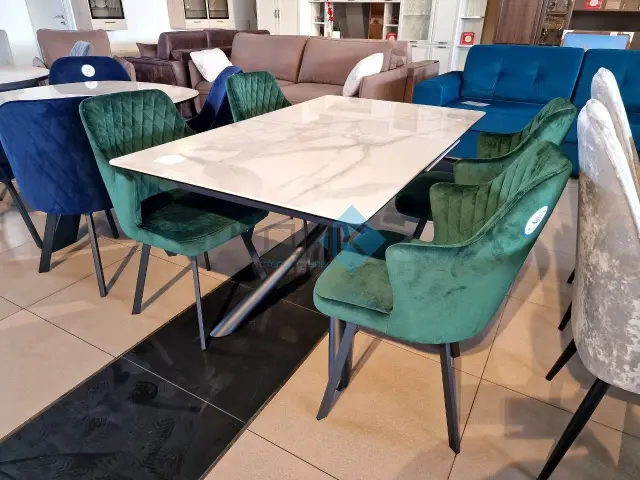 Стул 245 поворотный К13 изумруд 3