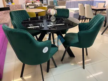 Стул 245 поворотный К13 изумруд