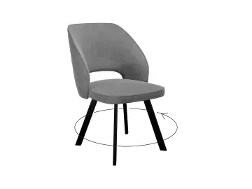 Стул 274 поворотный Z28 серый