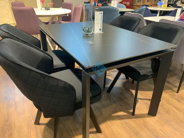 Стул 274 поворотный К21 черный 4