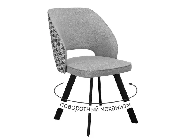 Стул 274 поворотный SB6/A3 светло-серый 1
