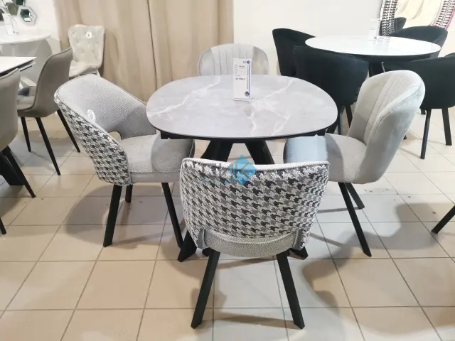 Стул 274 поворотный SB6/A3 светло-серый 3