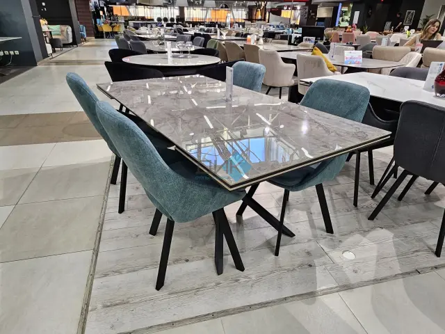 Стул 247 поворотный AN12 бирюза 3