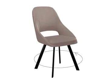 Стул 247 поворотный Z48 капучино