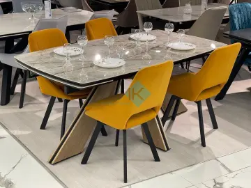 Стул DikLine 247 поворотный, Z280 апельсин