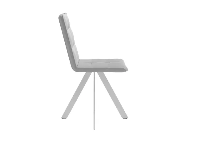 Стул 230 поворотный B22 GREY/белые 3