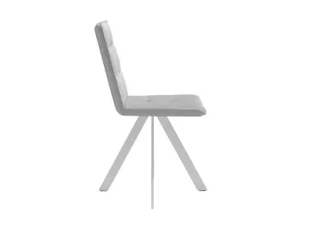 Стул 230 поворотный B22 GREY/белые