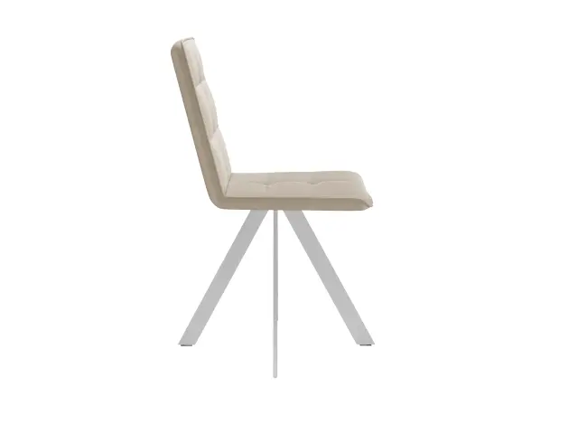 Стул 230 поворотный B03 BEIGE/белые 3