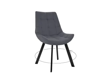 Стул 263 поворотный B28 ANTRACITE