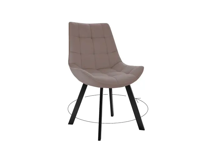 Стул 263 поворотный B5 LATTE 1