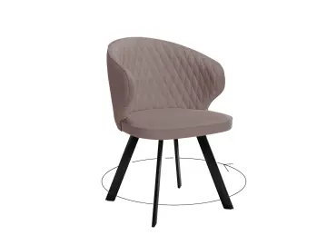 Стул 249 поворотный B5 LATTE