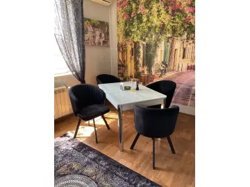 Стул 249 поворотный K21 черный