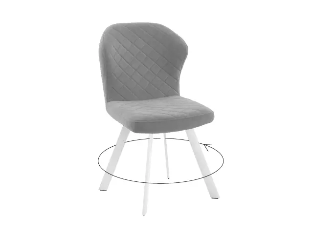 Стул 339 поворотный B22 GREY 1