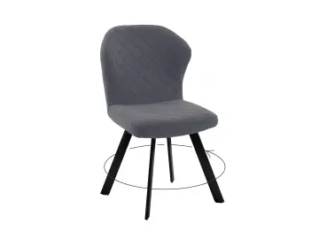Стул 339 поворотный B28 ANTRACITE