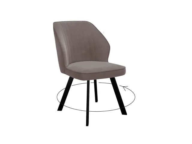 Стул 232 поворотный B5 LATTE 1