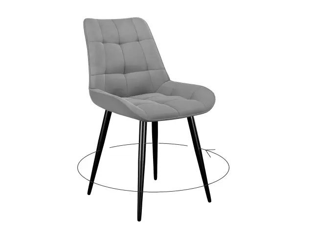 Стул 226 поворотный B22 GREY 1