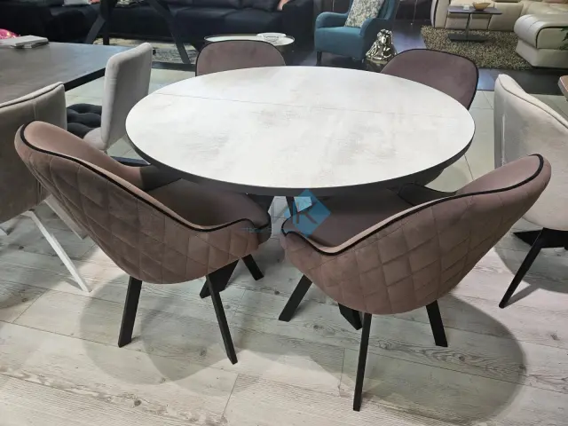 Стул 266M поворотный E09 капучино 3