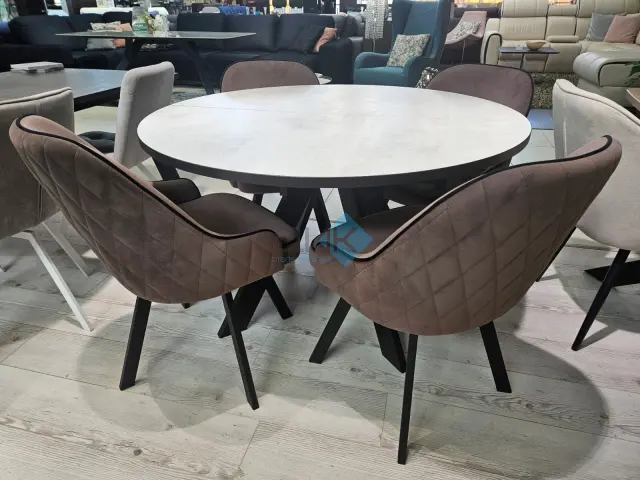 Стул 266M поворотный E09 капучино 4