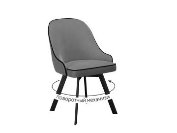 Стул 266M поворотный E31 серый