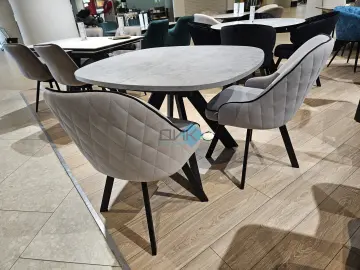 Стул 266M поворотный E28 светло-серый