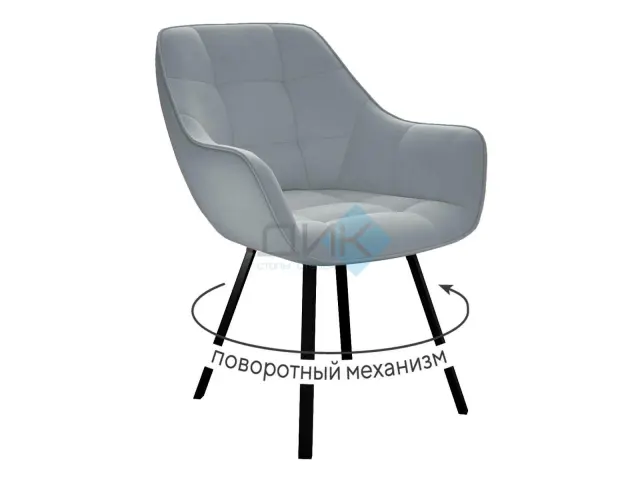 Стул 252 М поворотный B22 GREY 1