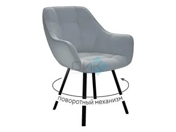 Стул 252 М поворотный B22 GREY