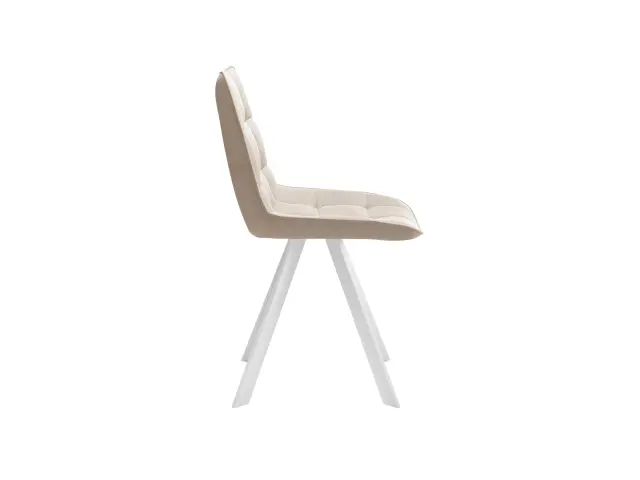 Стул 229 поворотный B03 BEIGE/белые 5