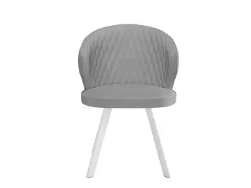 Стул 249 поворотный B22 GREY/белые