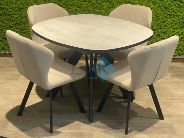 Стул 339 поворотный B03 BEIGE 2
