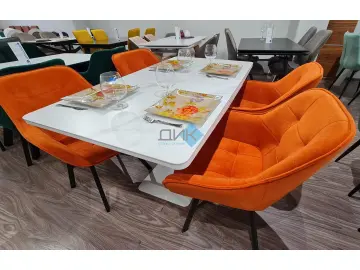 Стул 252 М поворотный B17 TERRACOTTA