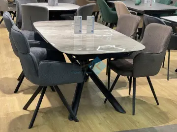 Стул 501 SB5 серый поворотный