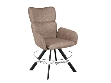 Стул 501 NS05 CAPPUCCINO поворотный