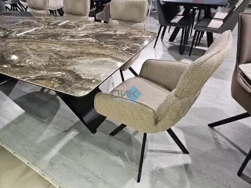 Стул 501 NS04 CREAM поворотный