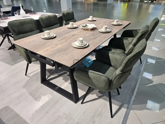 Стул 501 SB1 зеленый поворотный 5