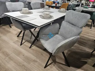 Стул 501 SB6 светло-серый поворотный