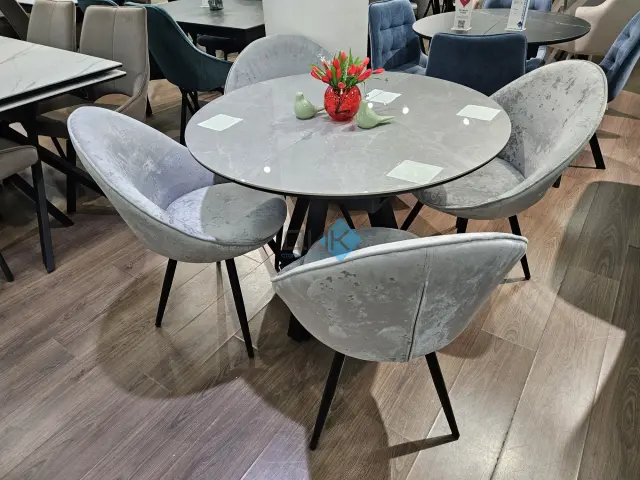 Стул 234 M13 светло-серый поворотный 4