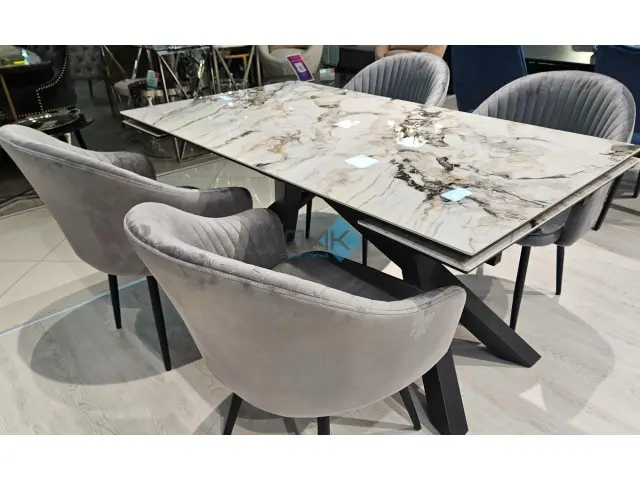 Стул 439 C56 серый поворотный 5