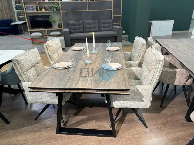 Стул 6824 Бежевый 709-2 поворотный 2