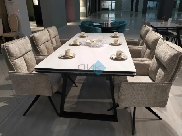 Стул 6824 Бежевый 709-2 поворотный 4