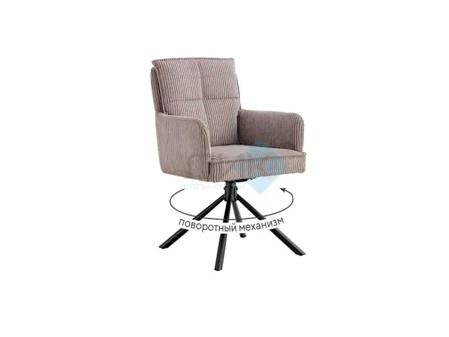 Стул DC24008B поворотный Какао 1