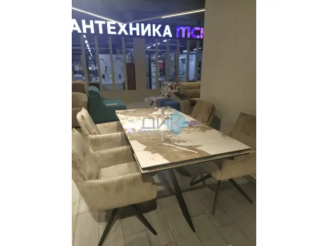 Стул DC24008B поворотный Какао 5