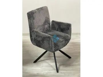 Стул 6827 т.к Серая Velo 13 с возвратным поворотным механизмом