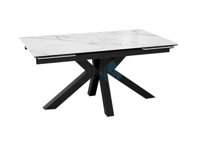 Стол SFE140 Tianshan White (керамогранит полуглянцевый) 1