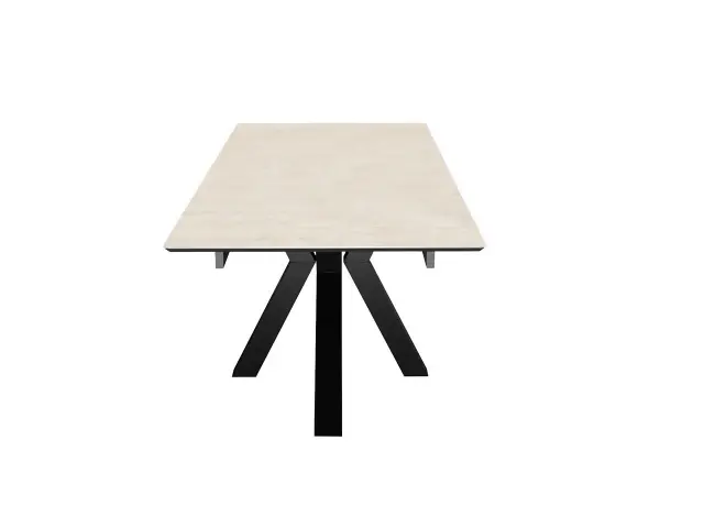 Стол SFE140 Krater Perla (керамогранит бежевый матовый) 4
