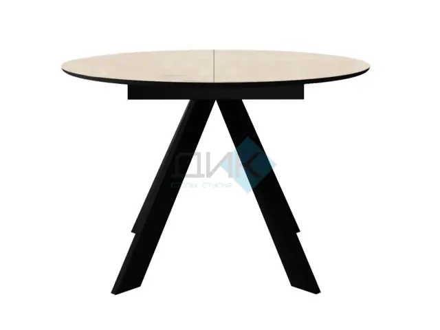 Стол SKC90 Krater Perla (керамогранит матовый) 4