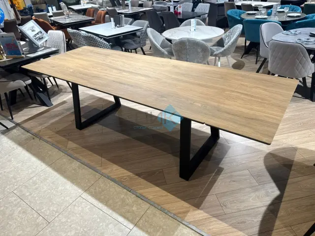 Стол AKZ200 древесная OAKWOOD HONEY (керамогранит матовый) 5